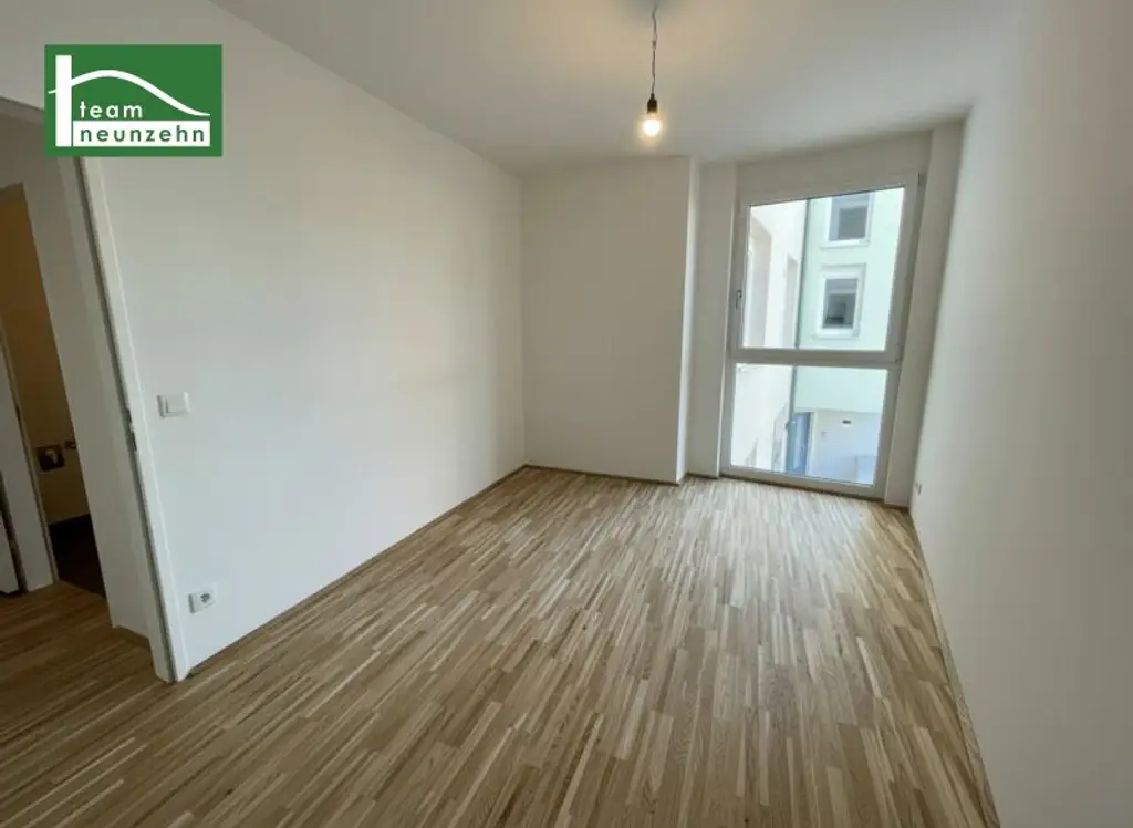 FLAIR City living - Moderne Wohnung mit großen Zimmern und Abstellraum nahe S-Bahn Atzgersdorf in toller Anlage! Ab Jänner 2026!