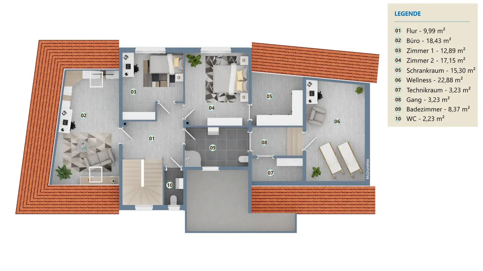 "Wohnen mit Pool & Terrasse!"