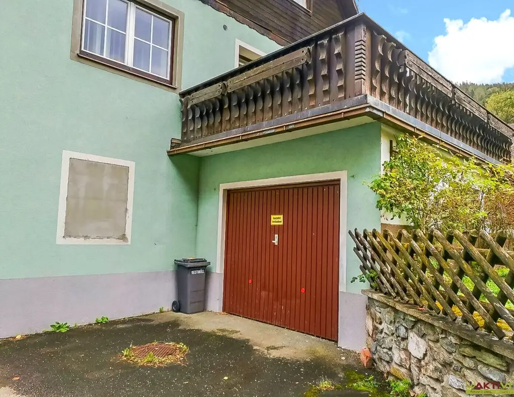Zentral in Vordernberg. - Haus mit vielfältigem Potential. - Aktuell Zimmervermietung.