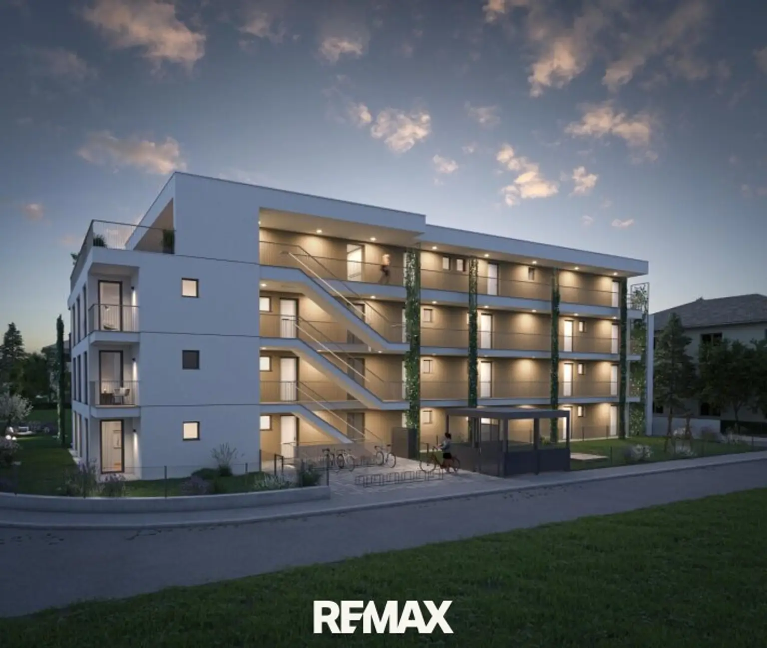 Visualisierung Algunder Straße Back