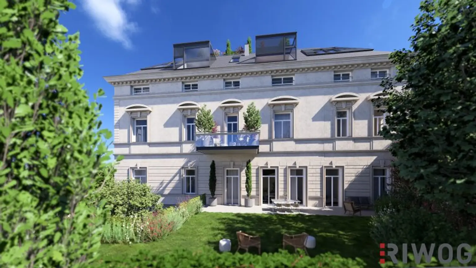 Herrschaftliche Villa in ruhiger Lage | Gartenwohnung mit ca. 4,40 m Raumhöhe | sanierungsbedürftig | Parkplatz | U-Bahnnähe