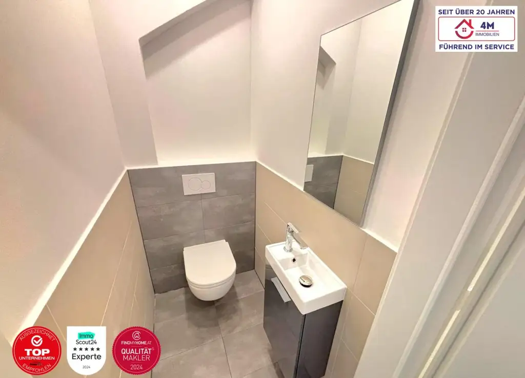 Schöngeschnitten 63,51m² Altbauwohnung – Schlüsselfertig & Erstbezug nach Generalsanierung!