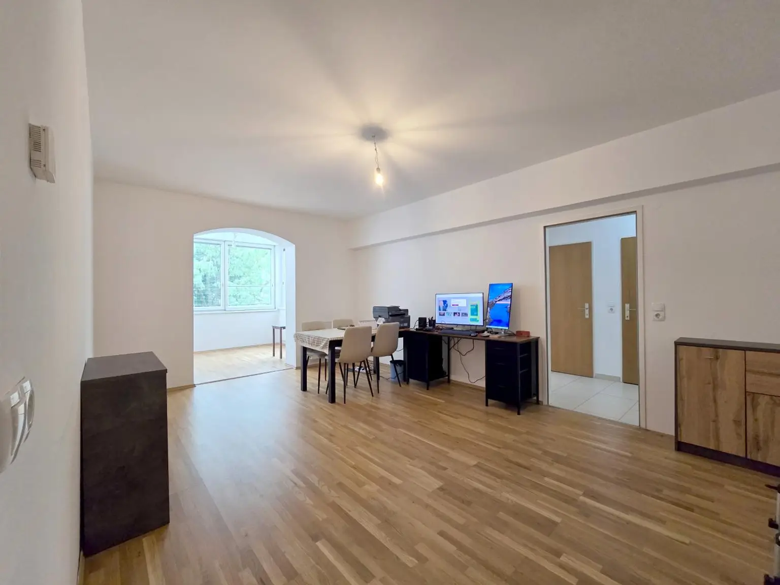 Wohnzimmer mit Loggia