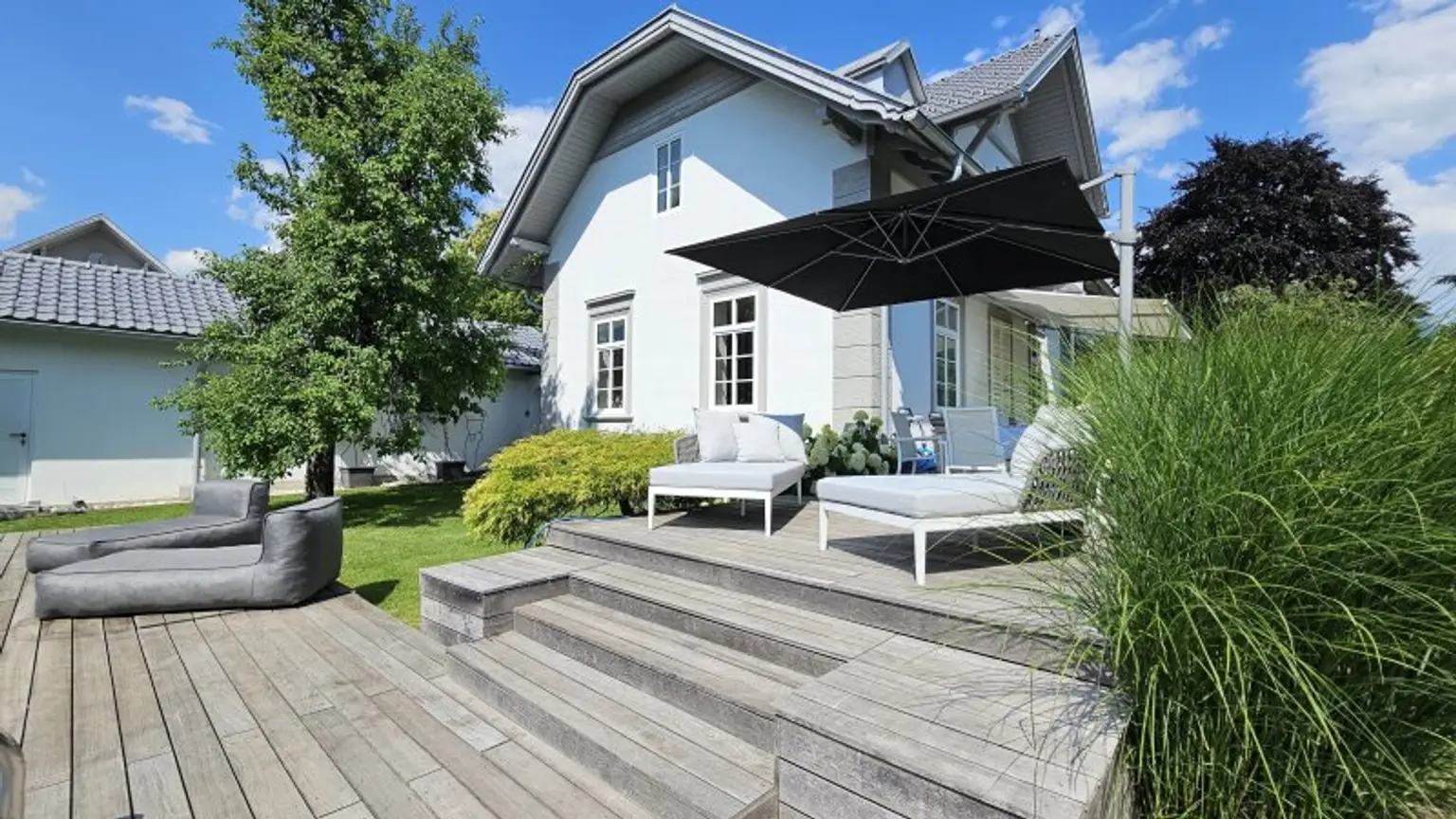 Außenansicht - Garten - Haus - Seeboden - kaufen