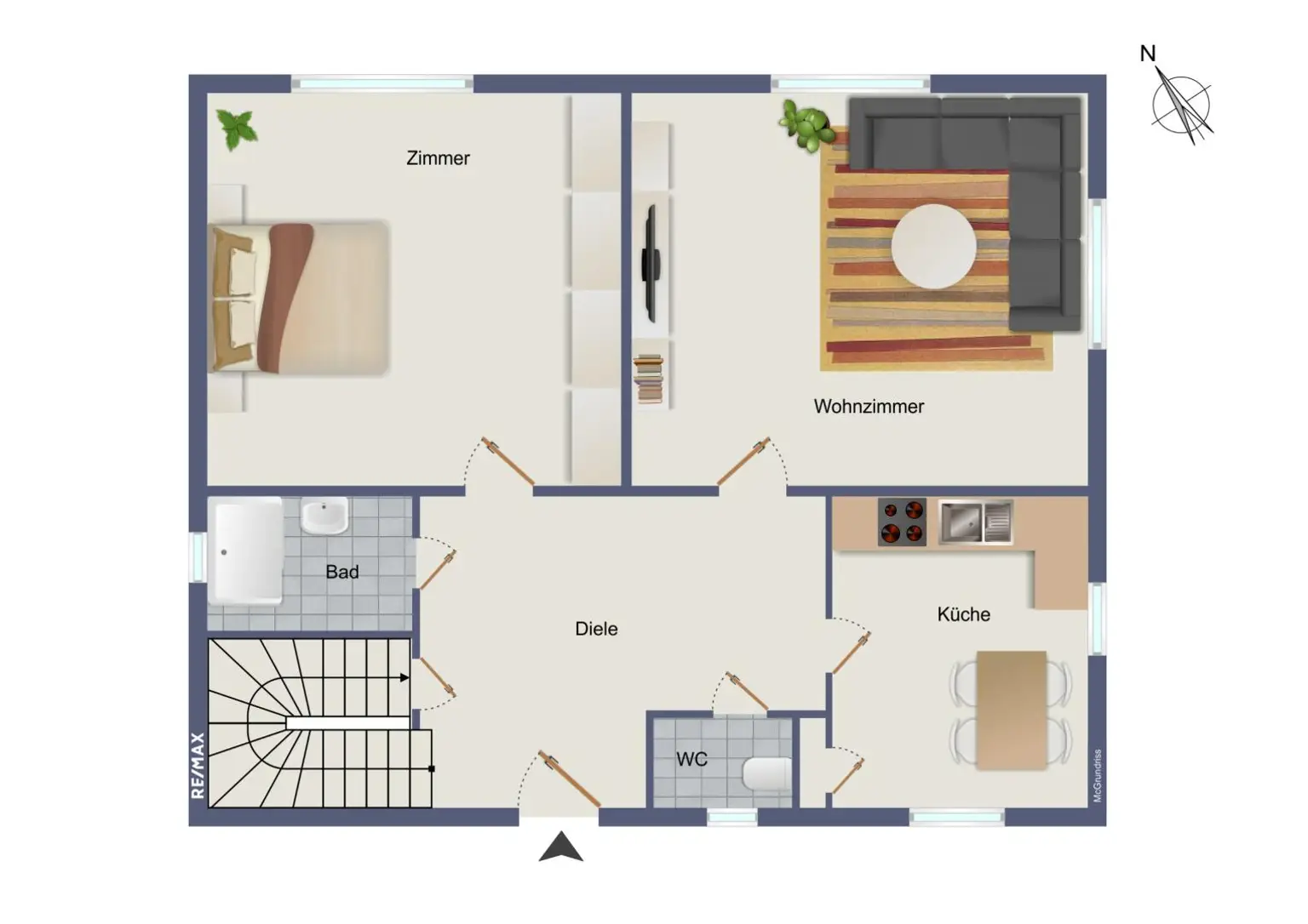 Grundriss Erdgeschoss