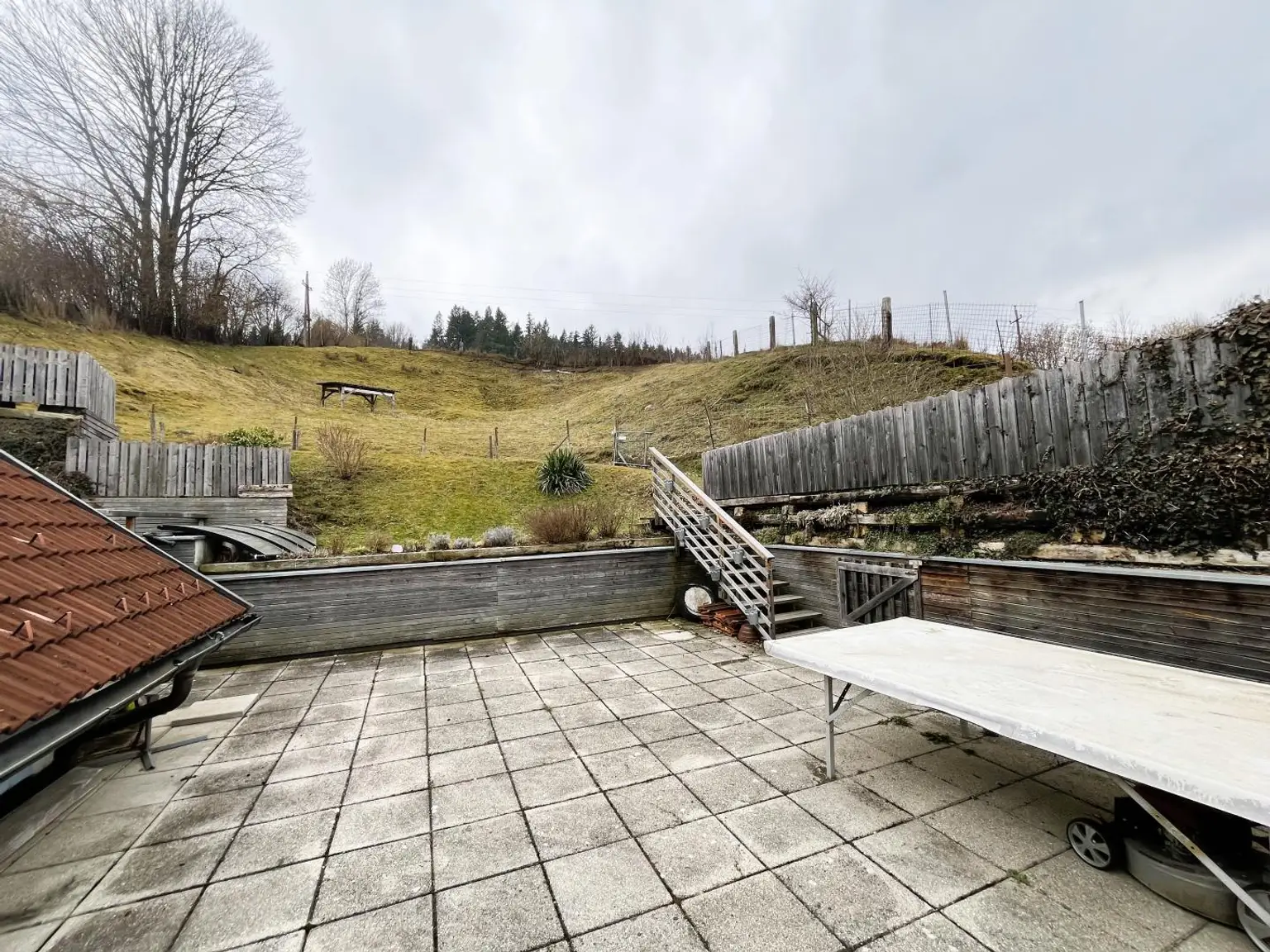 Aussenansicht - Terrasse Dachgeschoss