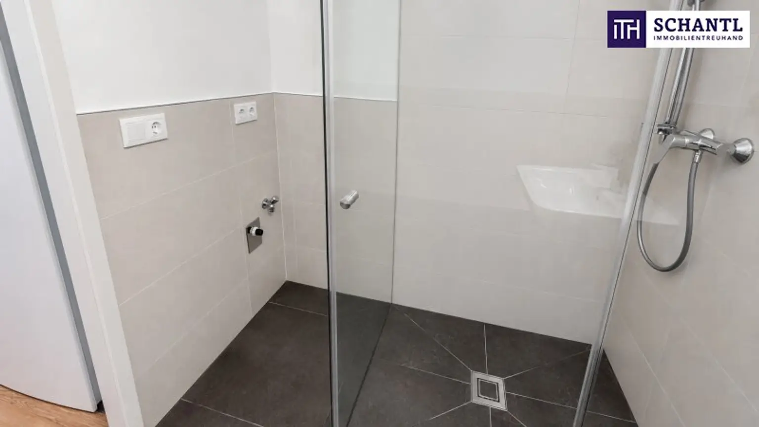 Badezimmer, Waschmaschinenanschluss
