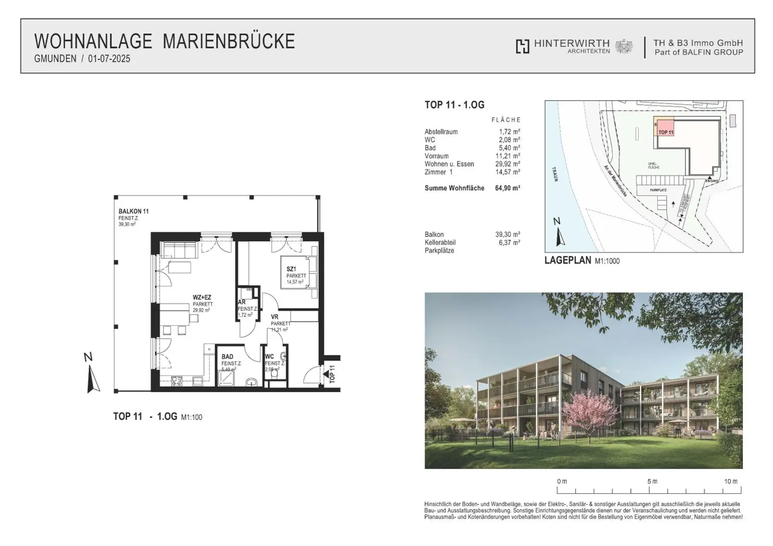 moderne Neubauwohnungen an der Marienbrücke -Lebensqualität- naturnah und zentral