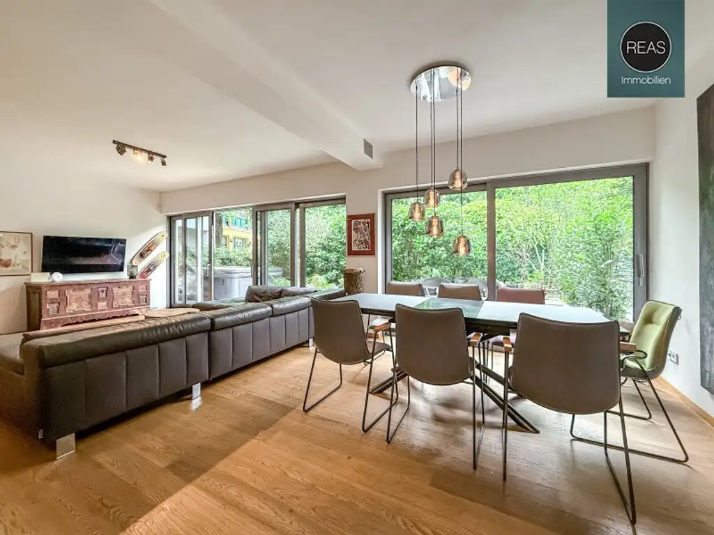 Traum Maisonette - Wohnung mit Garten - Terrasse und Garage in Hietzinger Bestlage!