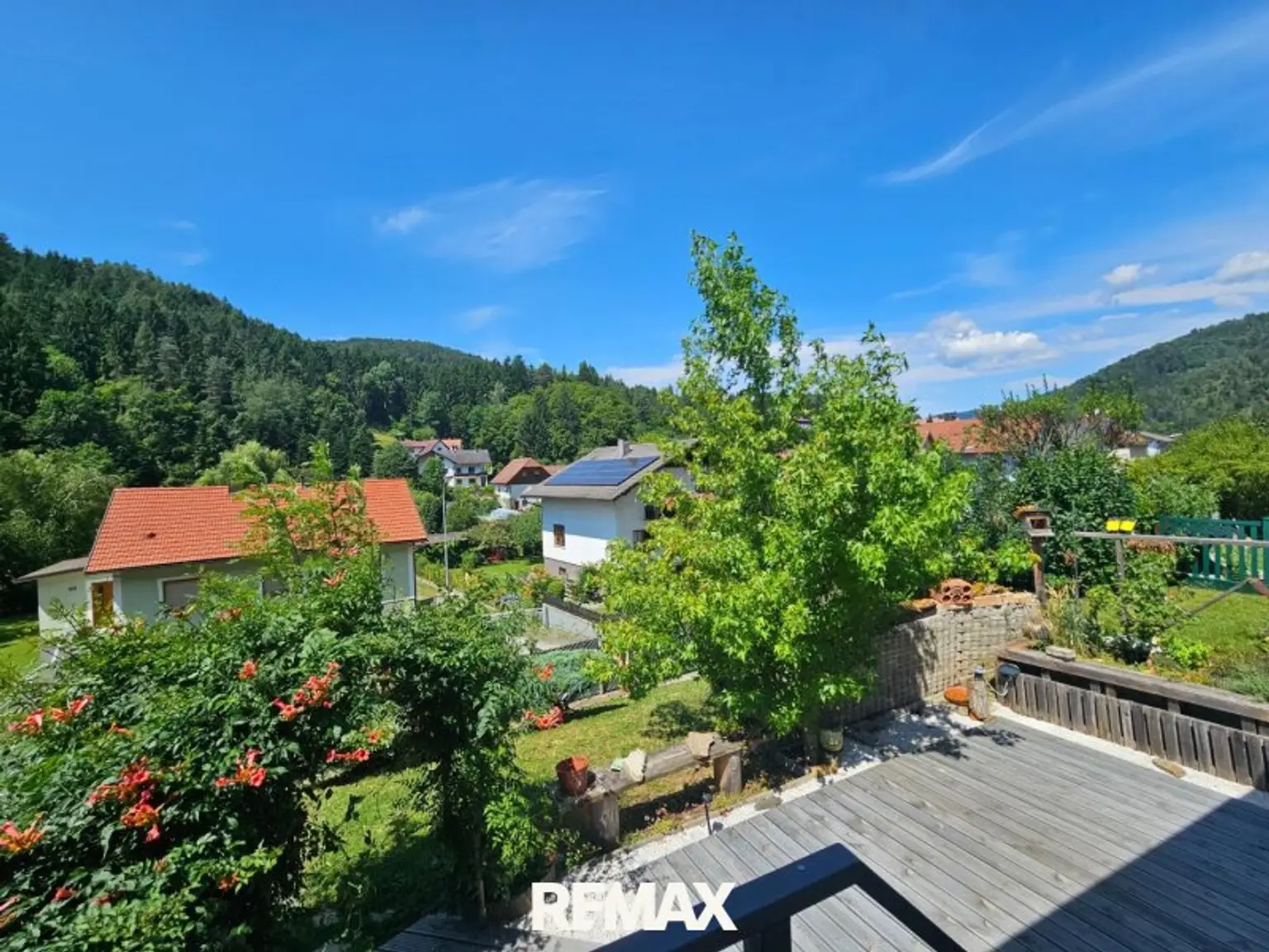 Ausgang vom Wohnzimmer