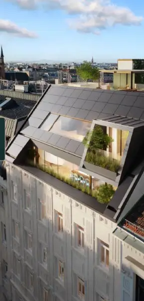 Exklusives Penthouse 571m², 7 Zimmer, Terrasse, 4 Garagen, Erstbezug im 1080 Wien!