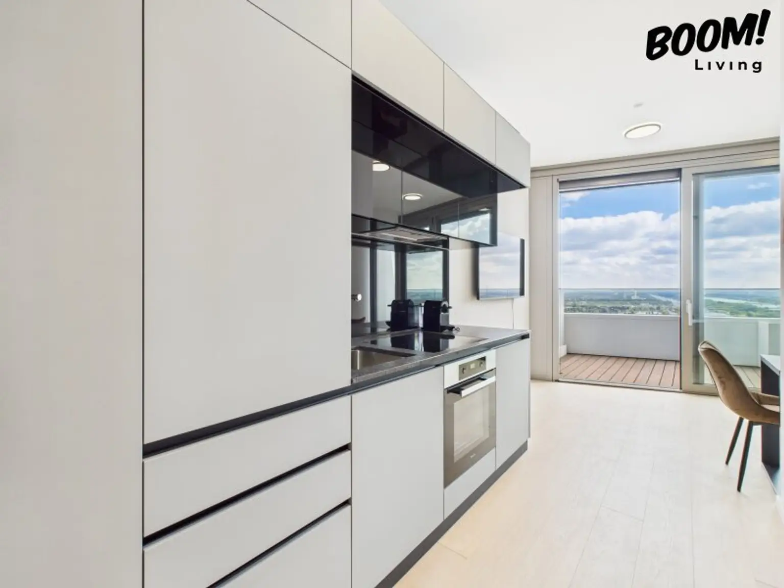 Danubeflats – Österreichs höchstes Wohnhochhaus mit atemberaubendem Ausblick, exklusivem Spa und urbanem Luxus direkt an der Neuen Donau