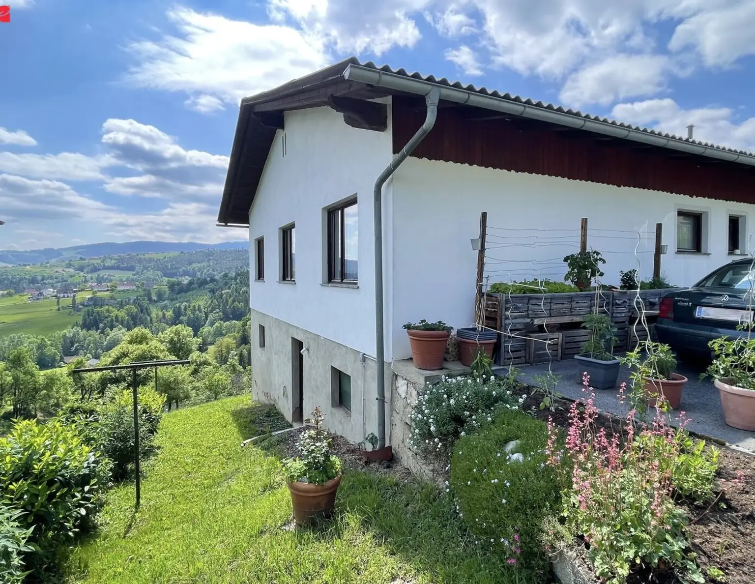 10 Minuten nach Lannach: Haus mit attraktiver Aussicht