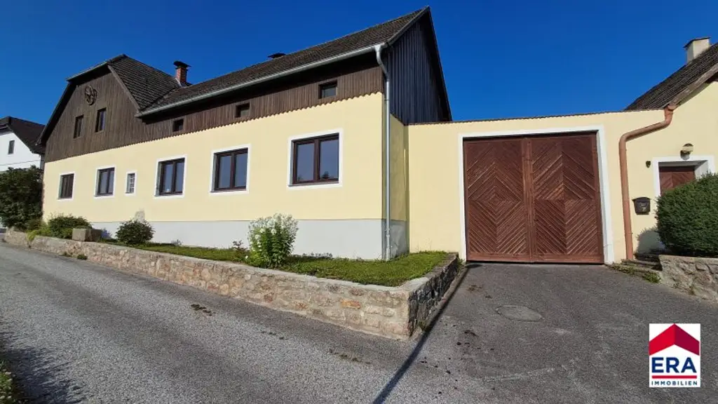 Charmantes Bauernhaus in Merzenstein/Rappottenstein – uneinsehbarer Vierkanthof bietet zahlreiche Möglichkeiten!