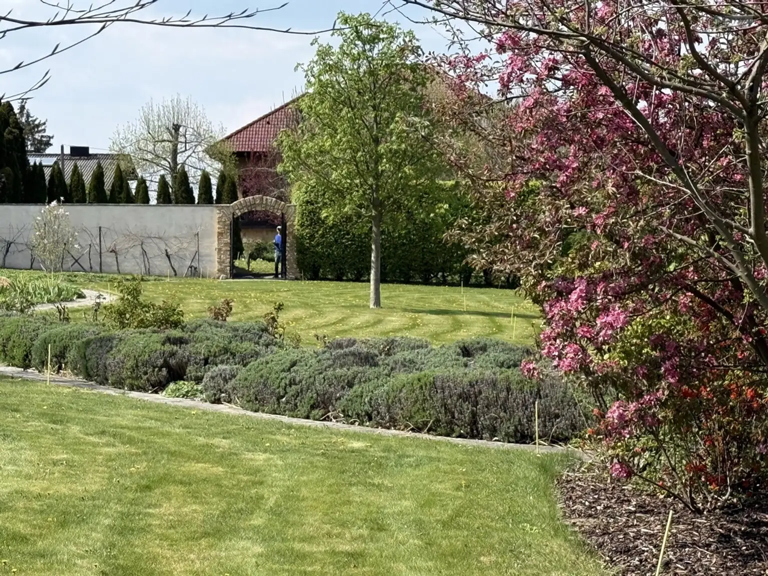 Parkgarten Richtung Landhaus