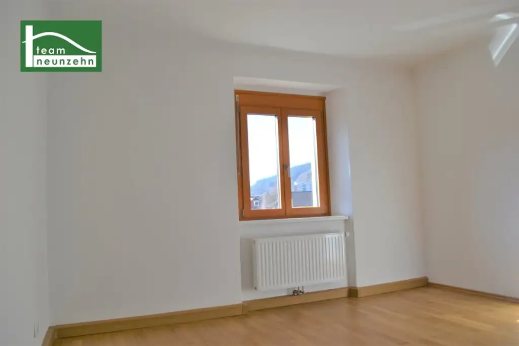 Unbefristete 4-Zimmer-Wohnung in absolut ruhiger Grünlage!
