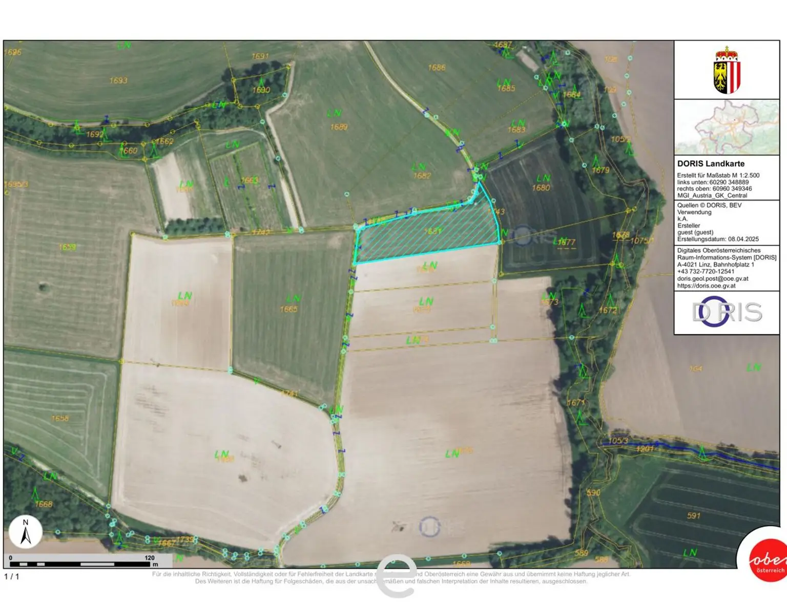 Acker mit 1,8 ha in Straßham (nähe Alkoven) zu verkaufen!
