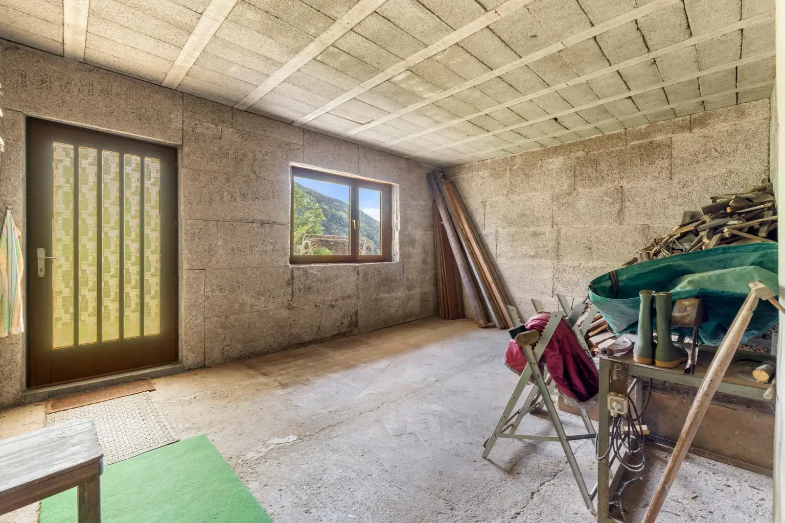 Potenzial für Wohnraum mit Gartenzugang