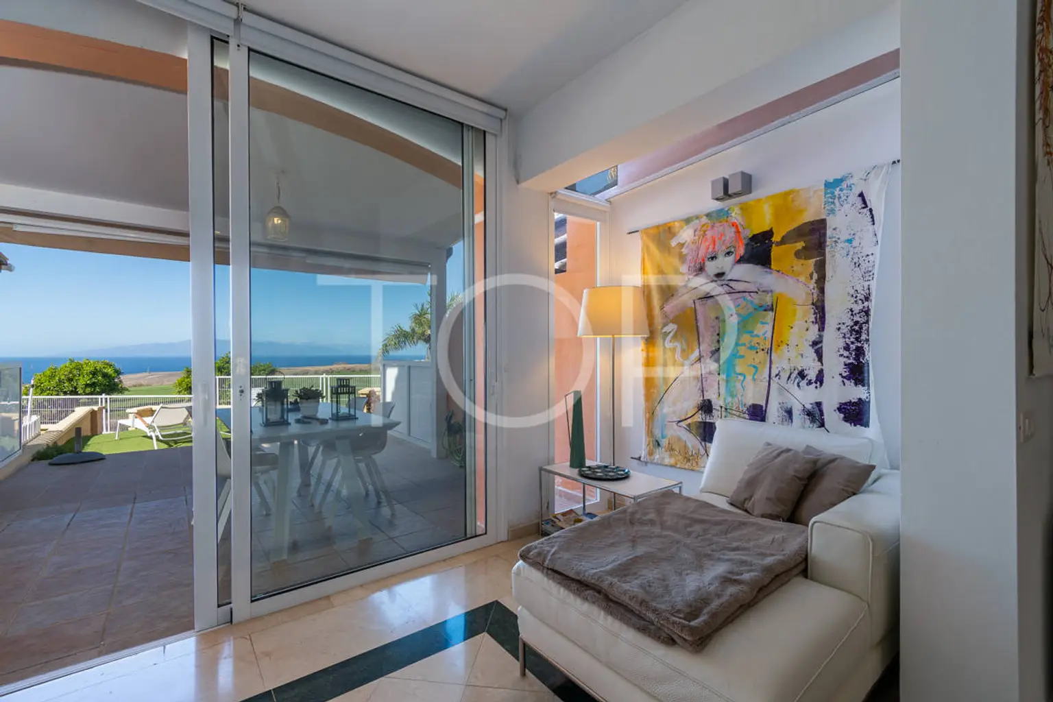 Casa adosada con fantásticas vistas en el campo de golf de Costa Adeje