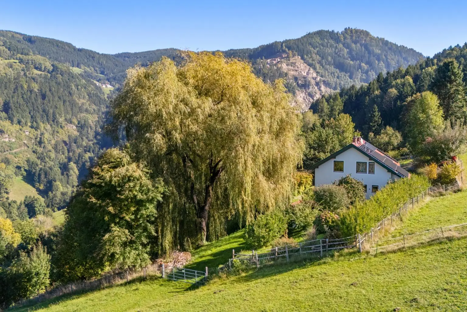 Gemütliches Einfamilienhaus in herrlicher, ruhiger Aussichtslage