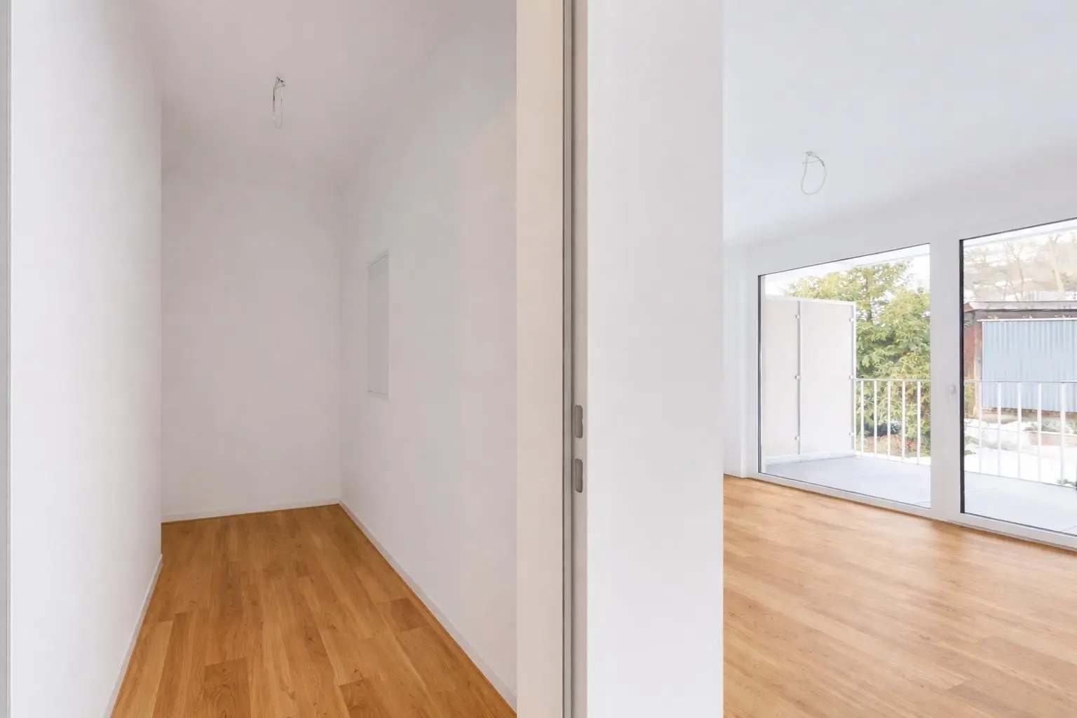 Wohnung - Abstellraum-Wohnbereich Visualisierung