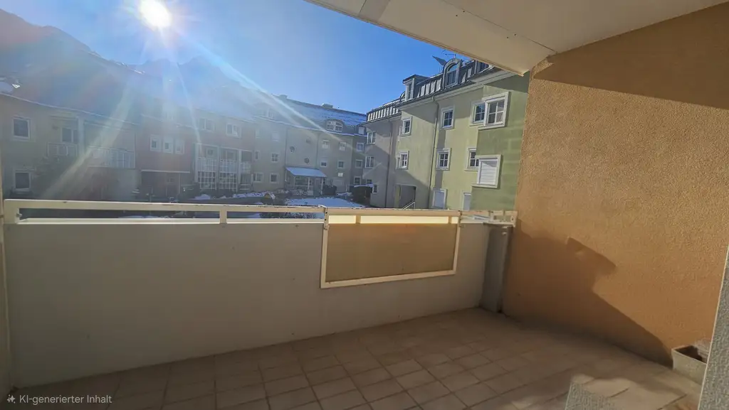 Zentrumsnahe Eigentumswohnung mit Südbalkon und Tiefgaragenstellplatz in Lienz