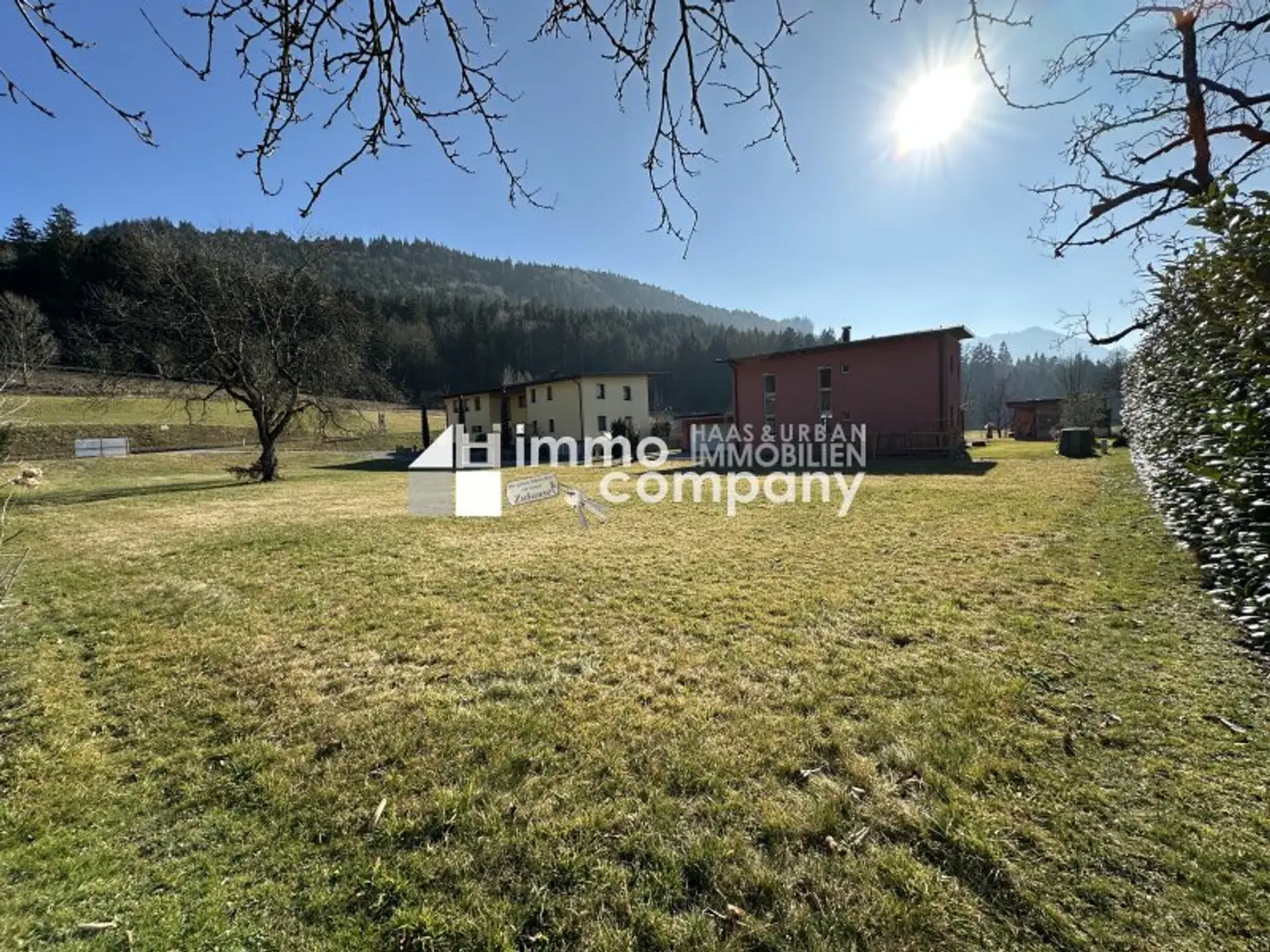 Baugrundstück Göfis, gesamt ca. 1.676 m2, flexible Teilung, zwischen 400 m2 und 800 m2 möglich.