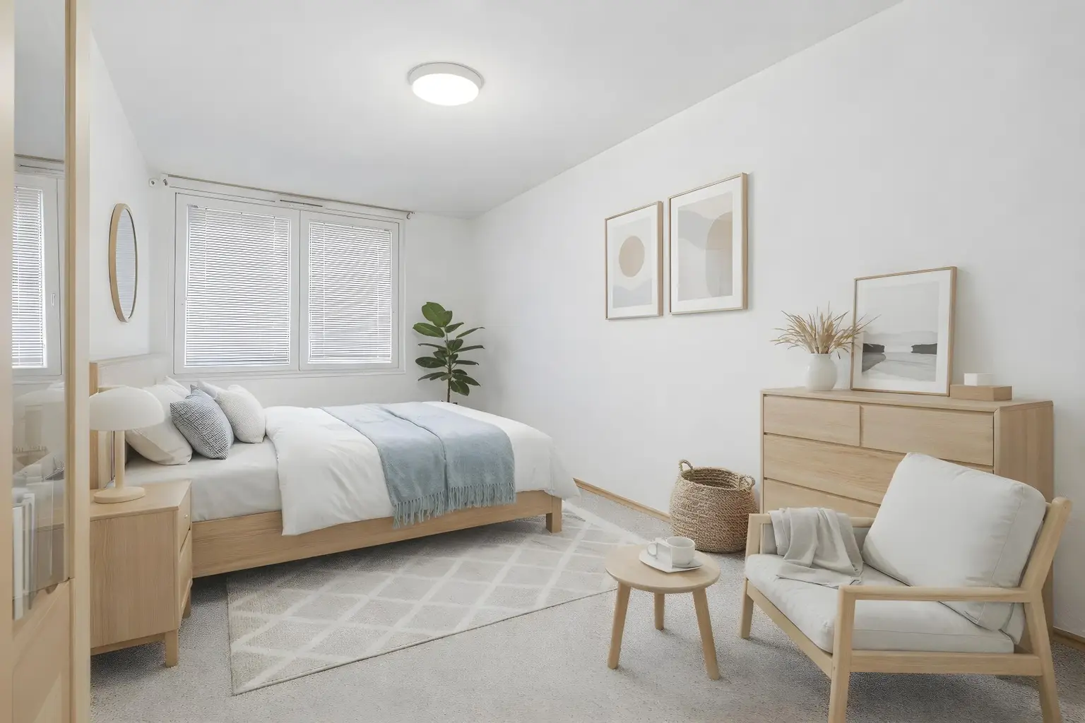 SCHLAFZIMMER KI-Einrichtungsorschlag