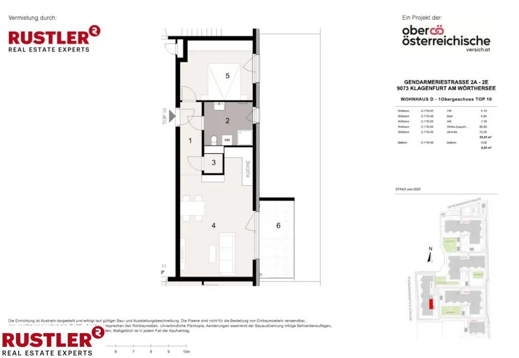 TRIVARA - Wohnen, wie man leben will - 2 Zimmer Balkonwohnung D-10