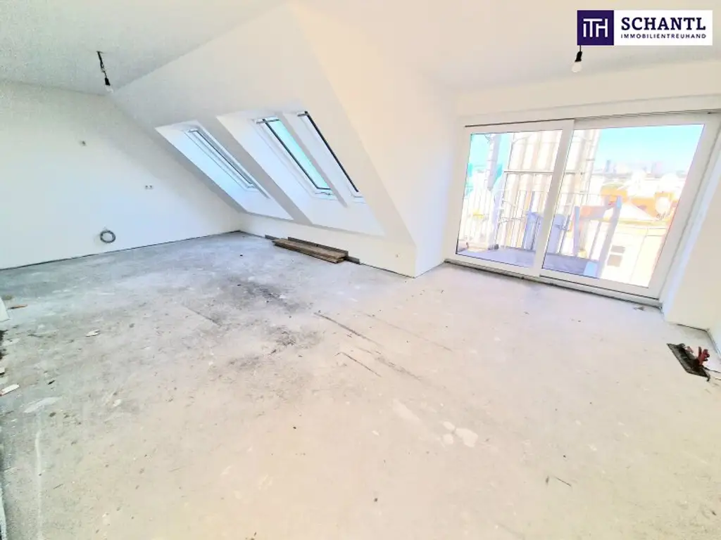 Preisreduktion! Stadtleben mit Weitblick – Helle Dachgeschosswohnung mit Sonnenbalkon - Nahe Hauptbahnhof - Überzeugen Sie sich selbst von dieser Immobilie!