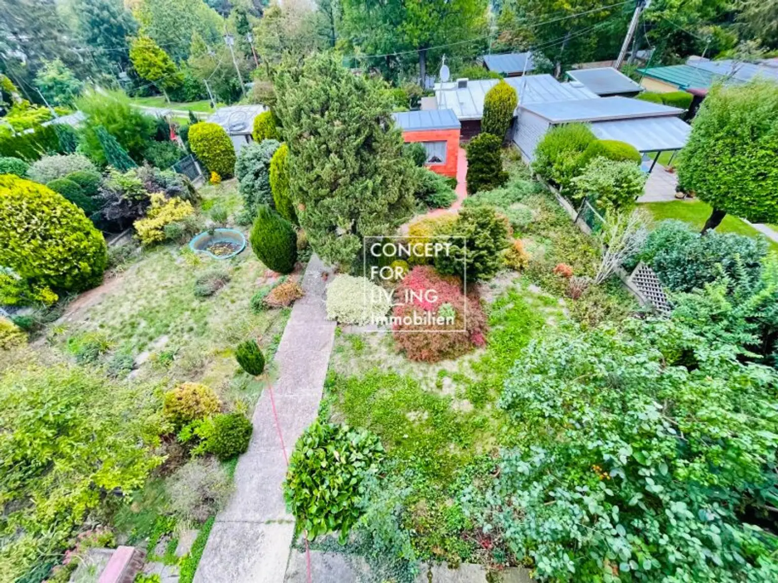 Haus & Garten 712m2 | nahe Naturpark & Grünoase Liesing | 2-3 Wohneinheiten | 2 Nebengebäude | Garage | ideal für Immobilienprojekt