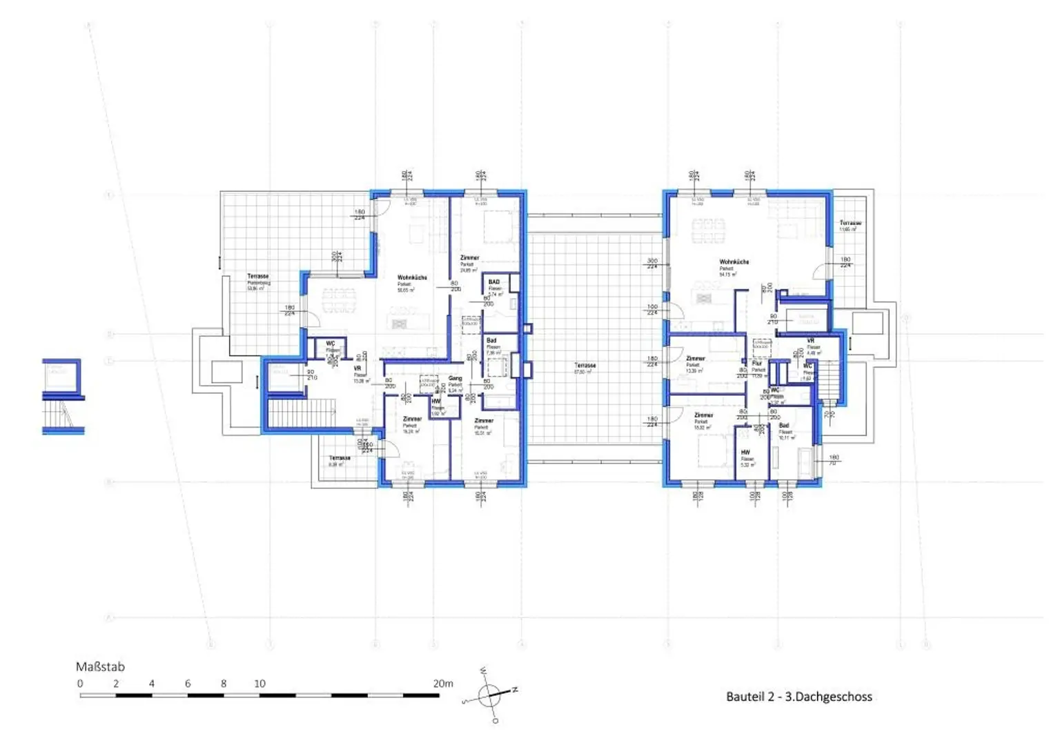 Luxus Penthouse mit Outdoor-Jacuzzi wird komplett möbliert vermietet // Luxury penthouse with outdoor Jacuzzi available for rent, fully furnished //
