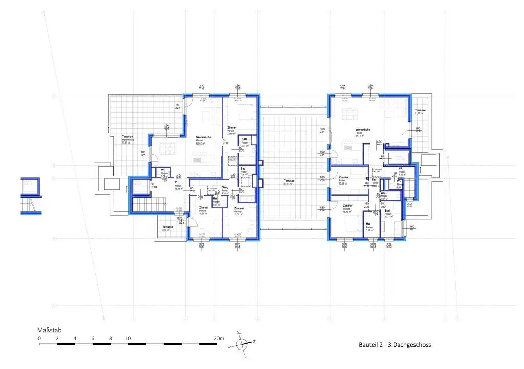 Luxus Penthouse mit Outdoor-Jacuzzi wird komplett möbliert vermietet // Luxury penthouse with outdoor Jacuzzi available for rent, fully furnished //