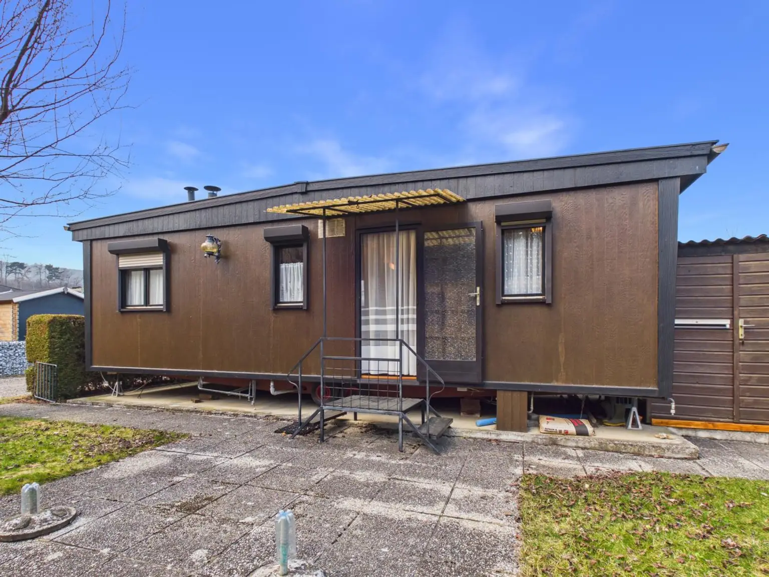 Mobilheim Außenansicht