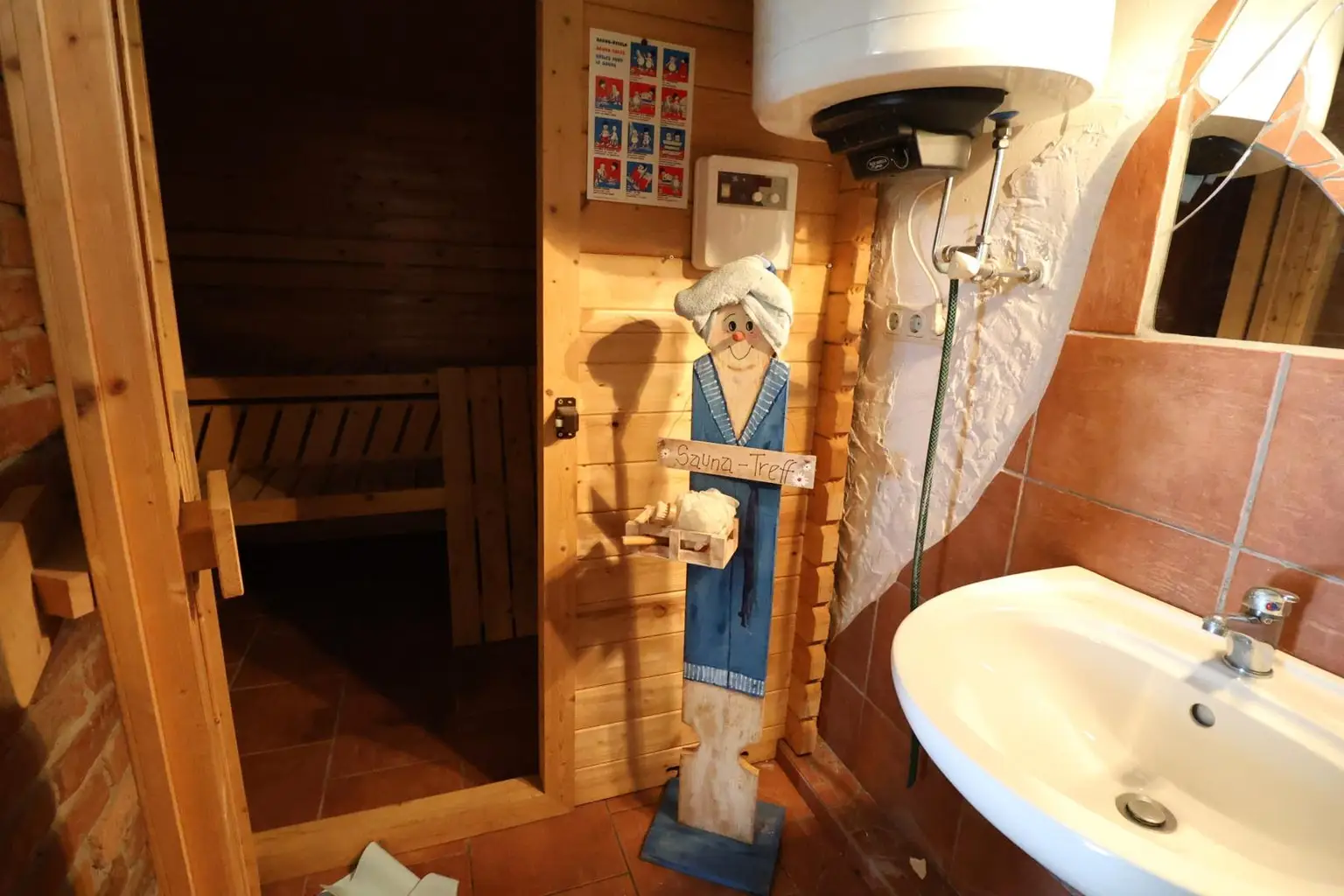 Sauna Poolhaus