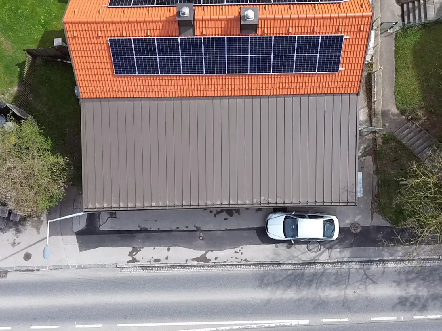 Aussenaufnahme Drohne