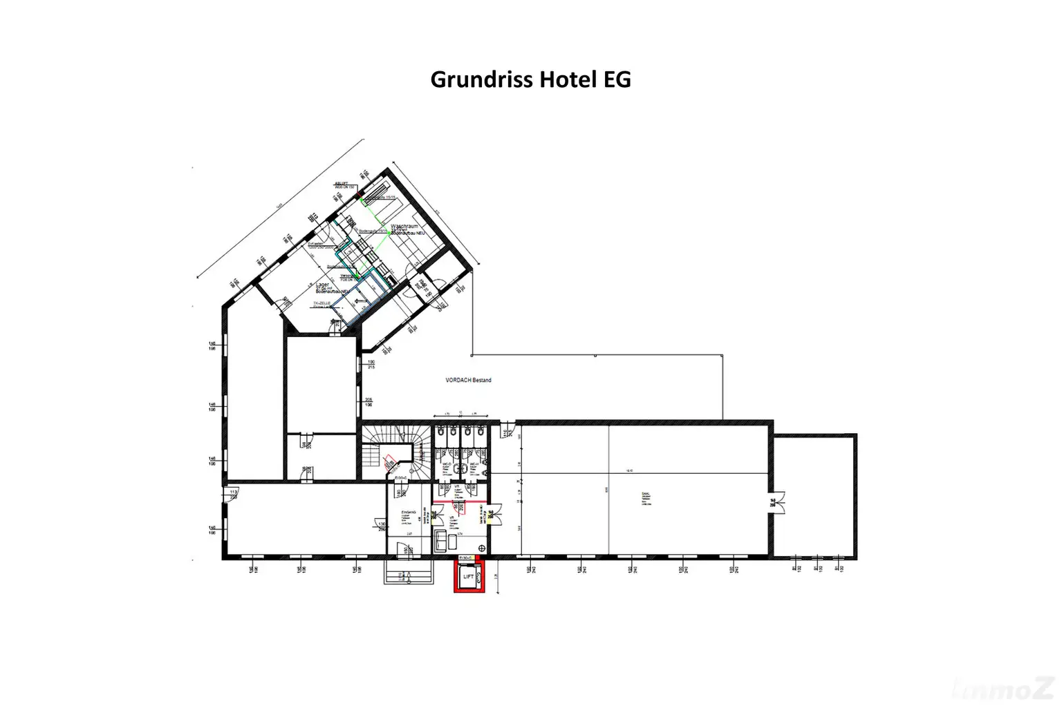 Grundriss Hotel EG