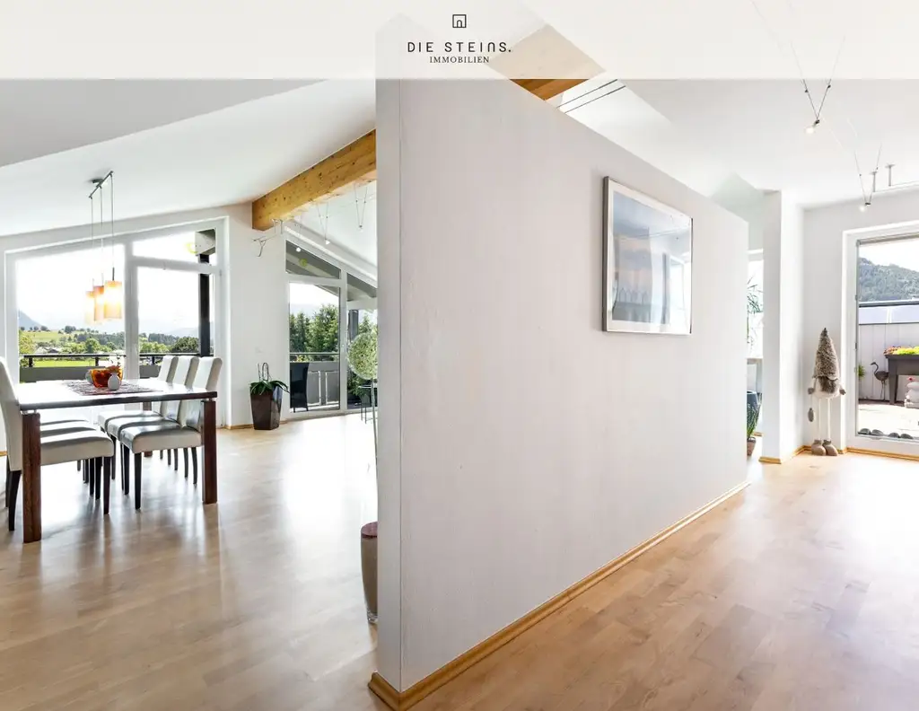 Exklusive Dachgeschosswohnung mit Panoramablick auf das Kitzsteinhorn