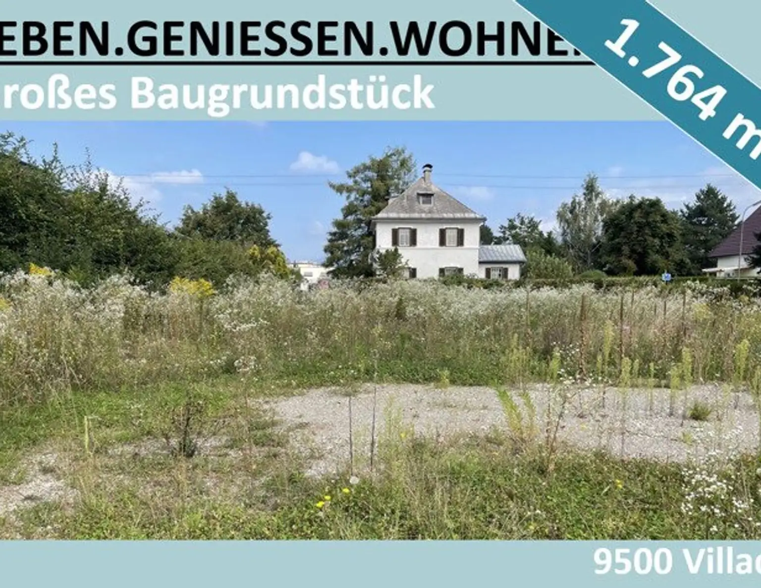 GROSSES BAUGRUNDSTÜCK MIT 1.764 M2