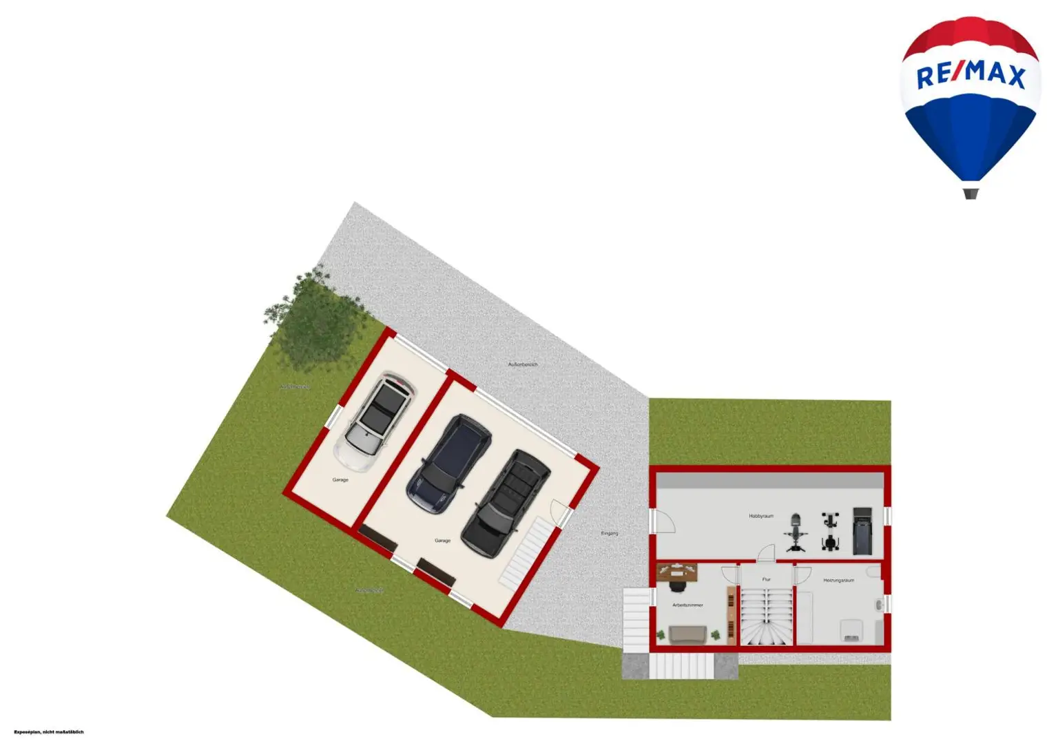 Grundriss Außenbereich