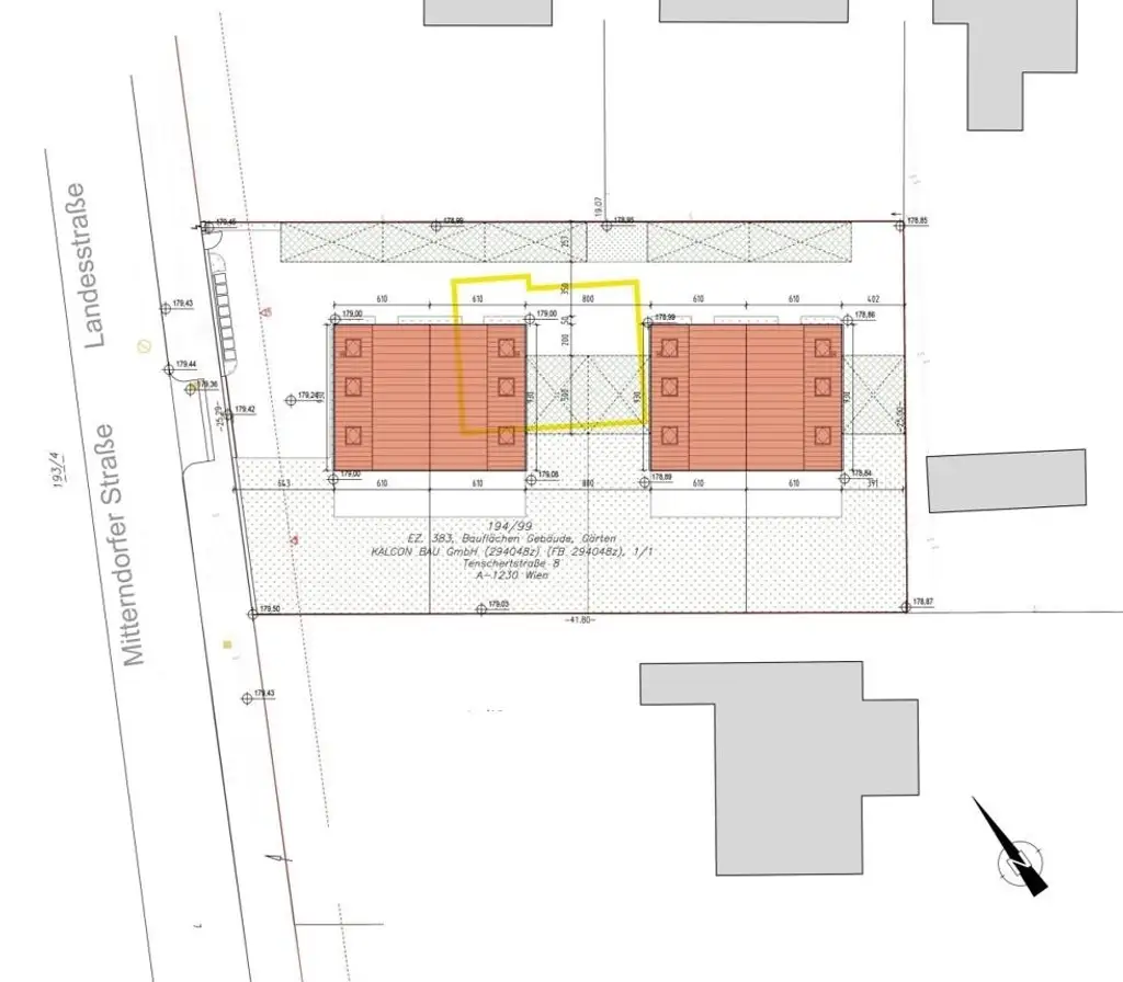 "BAUTRÄGER AUFGEPASST! | Bewilligtes Wohnbauprojekt mit vier Doppelhaushälften | ca. 1.085 m² Grundstück"