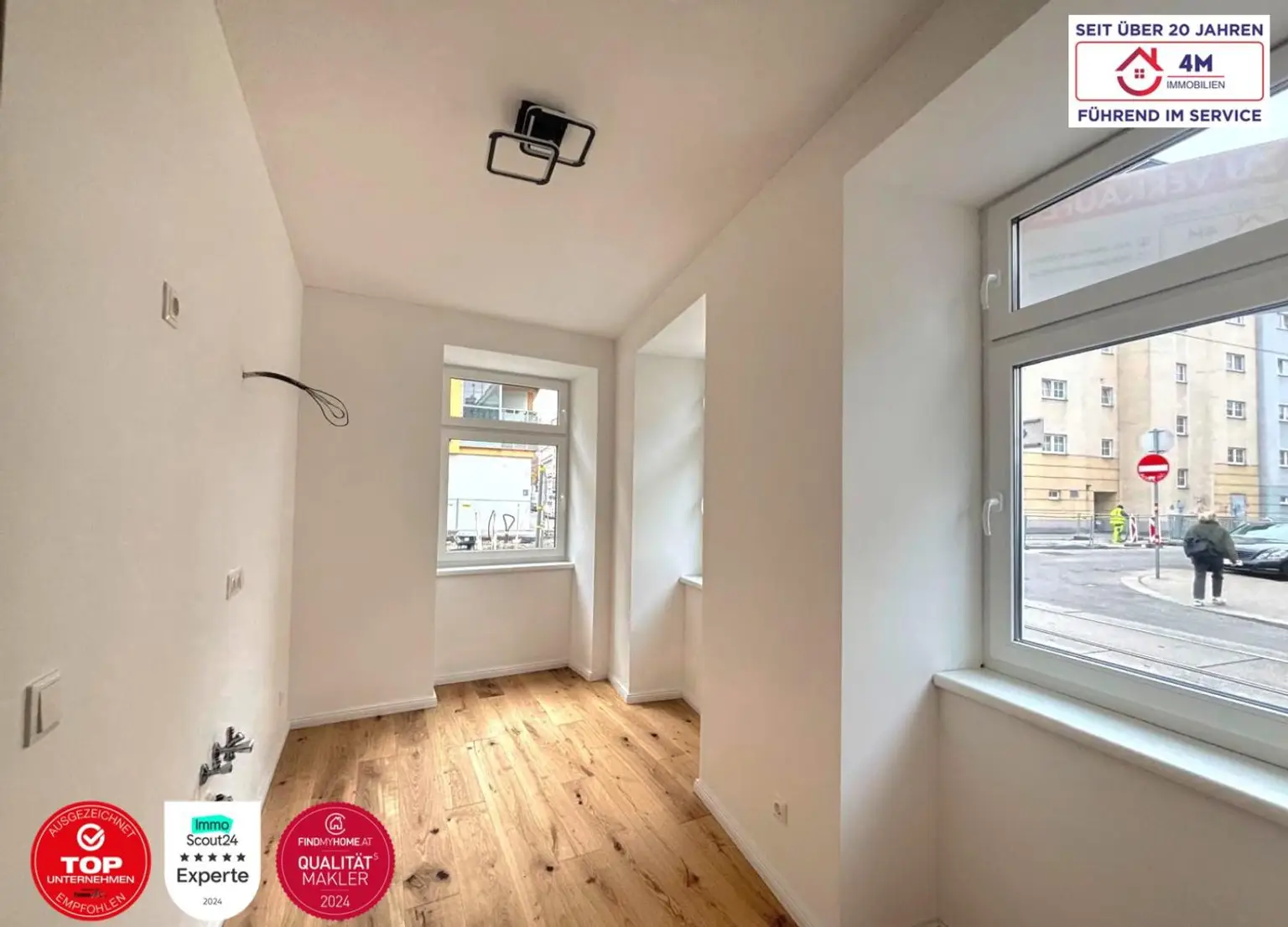 Schöngeschnitten 63,51m² Altbauwohnung – Schlüsselfertig & Erstbezug nach Generalsanierung!