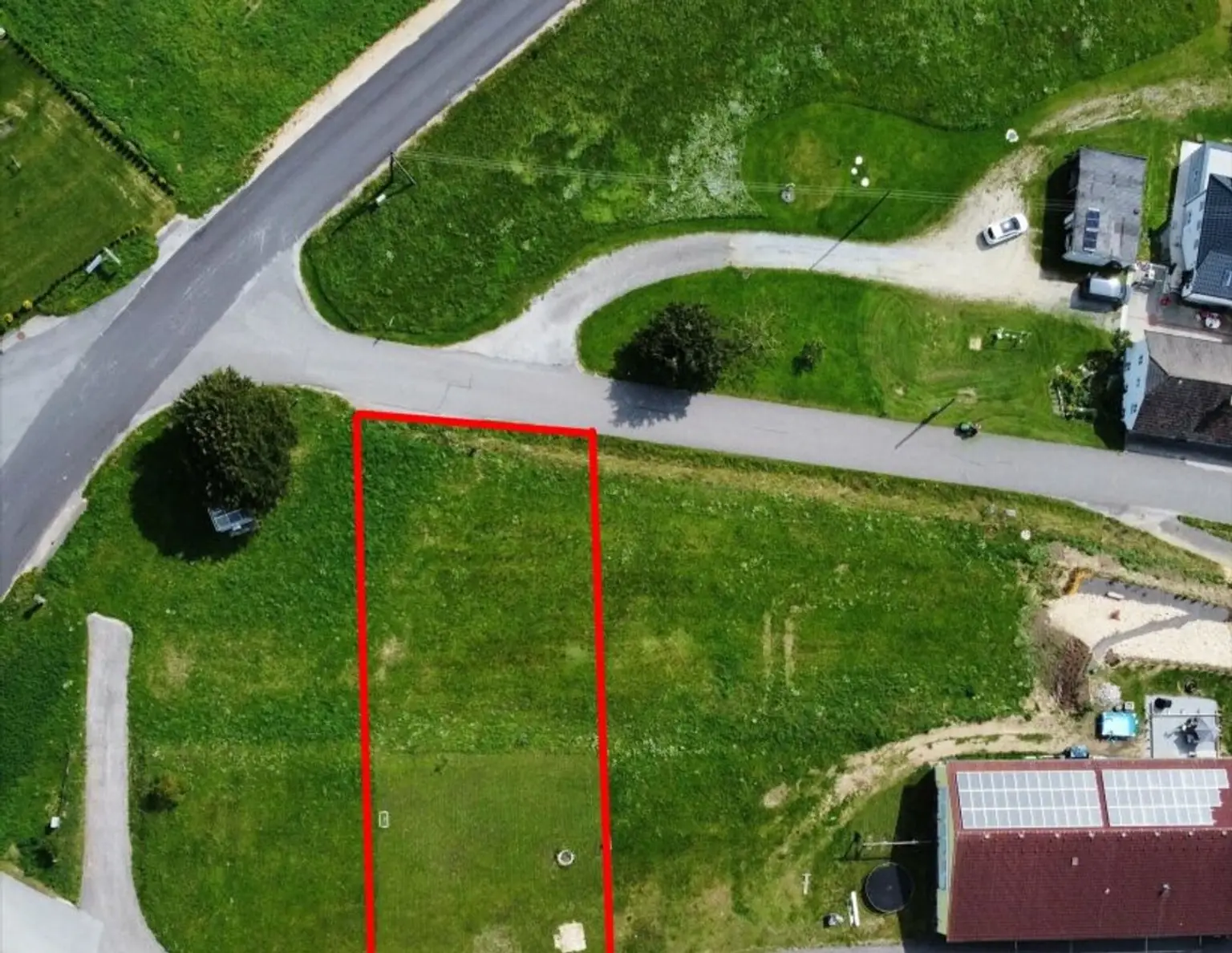 Traumhaftes Baugrundstück: 982m² für Ihr Eigenheim / Gewerbe in Gutauer Naturlage ohne Bauzwang