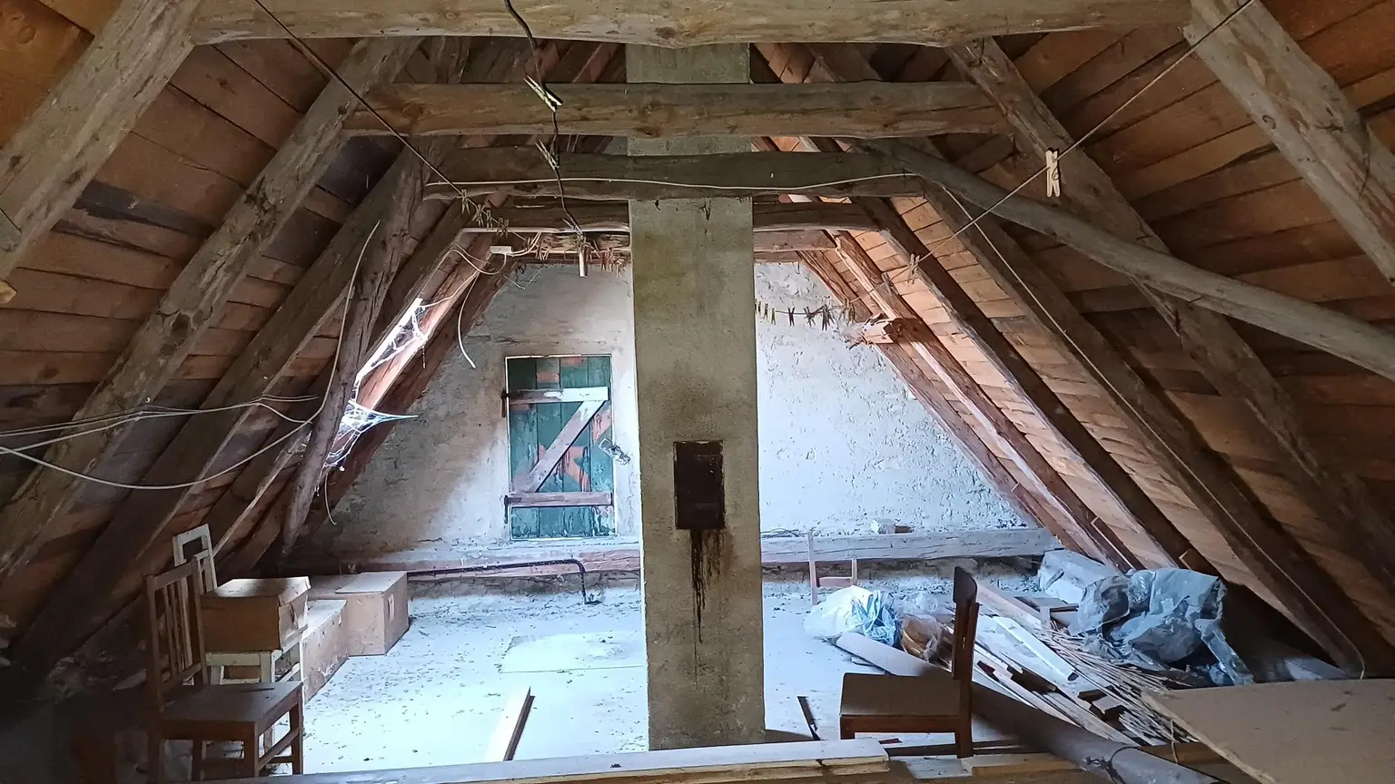 Einfamilienhaus, teilunterkellert mit Nebengebäuden und Garten