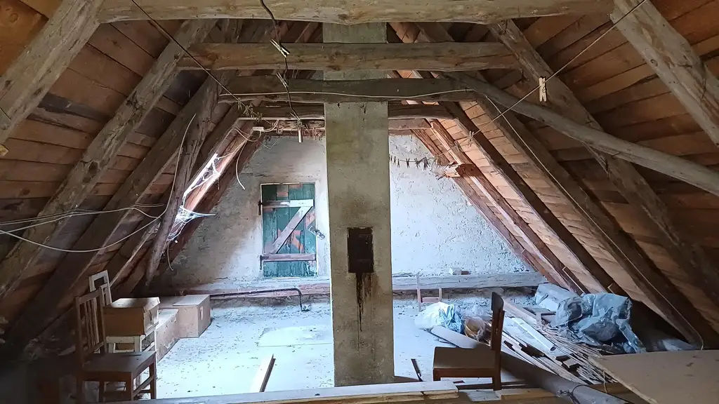 Einfamilienhaus, teilunterkellert mit Nebengebäuden und Garten