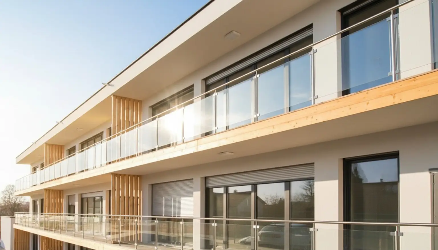 Moderne 3-Zimmer-Wohnung mit Balkon –  mit Kaufoption