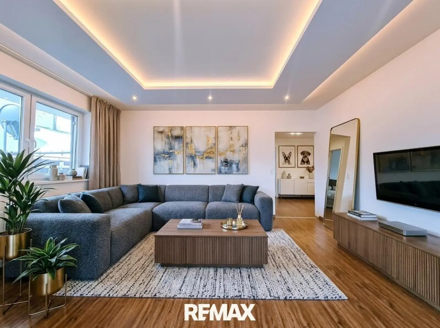 Wohnzimmer Visualisierung