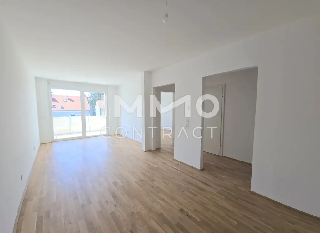 Erstbezug ab 01.10.2025: geförderte 2 Zimmer Wohnung mit großem Balkon in ruhiger und zentraler Lage - Puchstraße 34 - Top 06