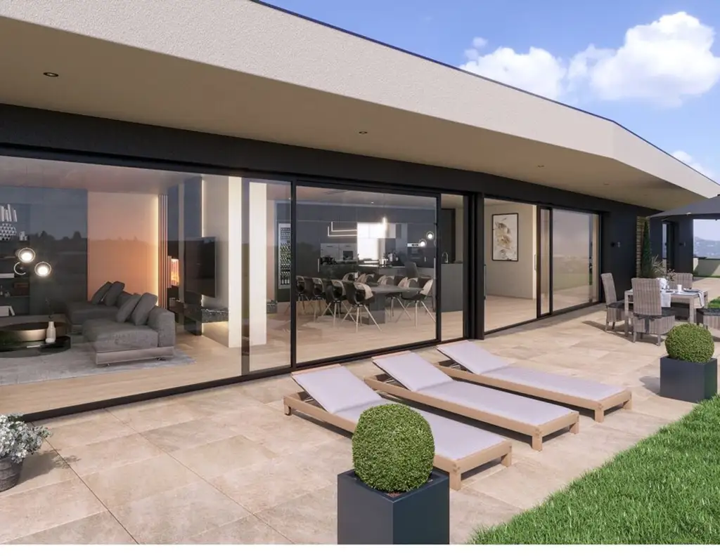 High-End Penthouse mit Rundum - Panorama über den Dächern von Vöcklabruck