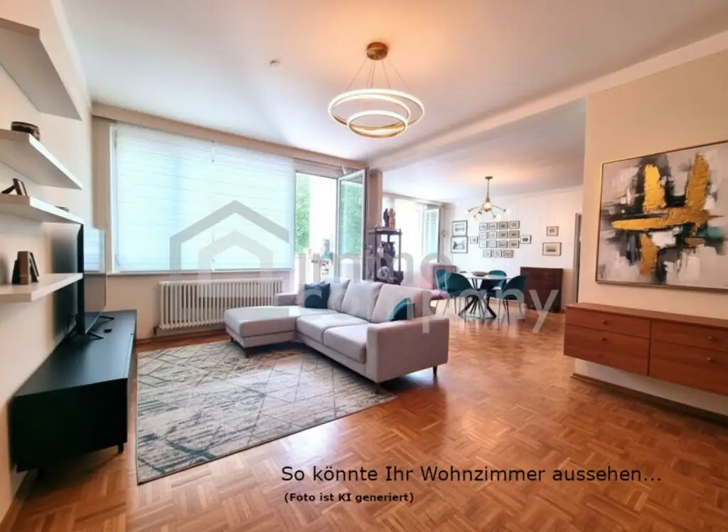 TOP-LAGE NAHE ROTER BERG!! Ruhig gelegene, lichtdurchflutete FAMILIENWOHNUNG – Auch trennbar!